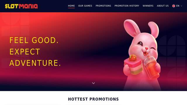 SlotMania casino screenshot